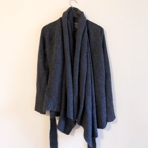 ALLSAINTS Spitalfields open wool-blend cardigan